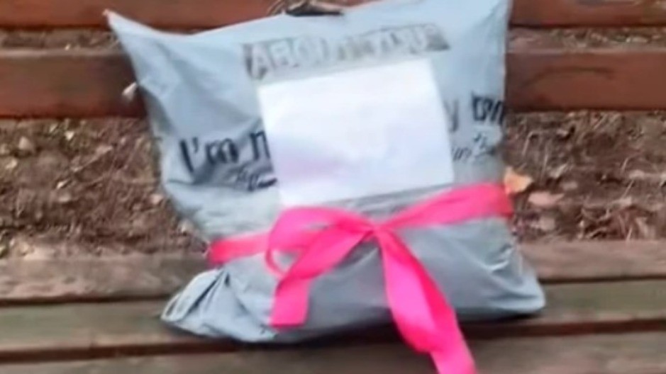 PROLAZNICI UGLEDALI NEOBIČNU KESU U PARKU Kad su videli šta piše na njoj, PLAKALI KAO KIŠA - human gest oduševio region! (FOTO)